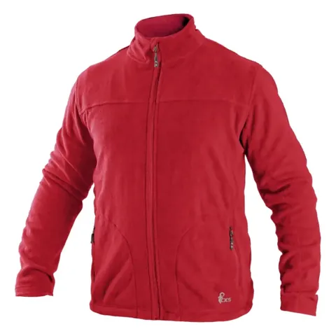 Mikina CXS GRANBY, pánska, fleece, červená