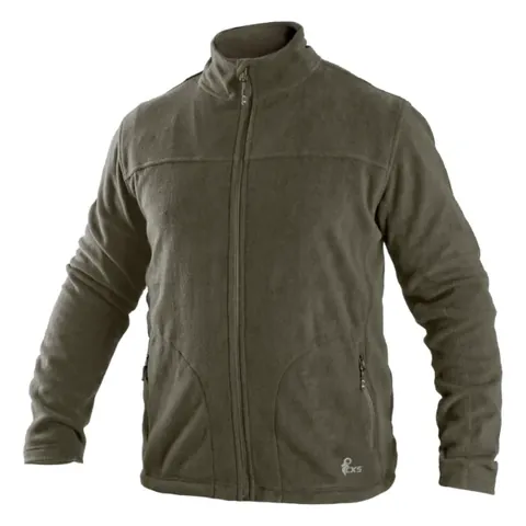 Mikina CXS GRANBY, pánska, fleece, khaki