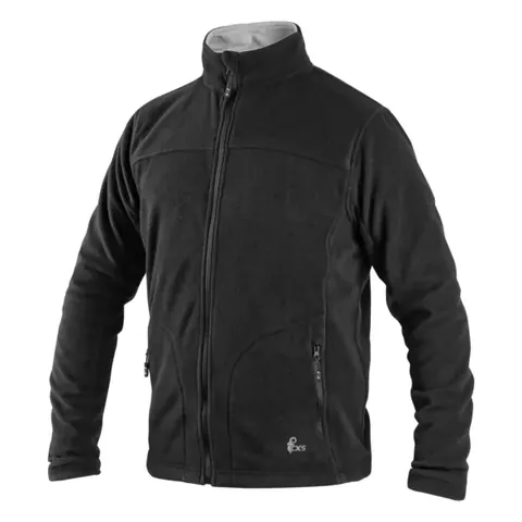 Mikina CXS GRANBY, pánská, fleece, černá