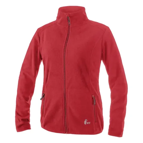 Mikina CXS GRANBY LADY, dámská, fleece, červená