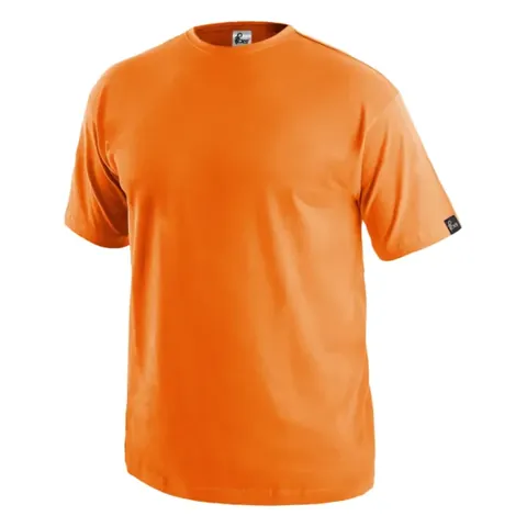 Tričko CXS DANIEL, krátký rukáv, oranžová