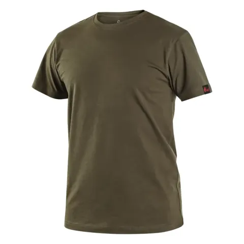 Tričko CXS NOLAN, krátký rukáv, khaki