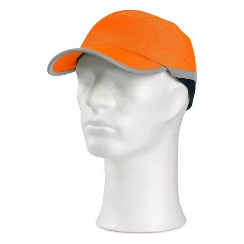 Čepice CXS CRAN s plastovou výztuhou SM923, fluorescenční, oranžová