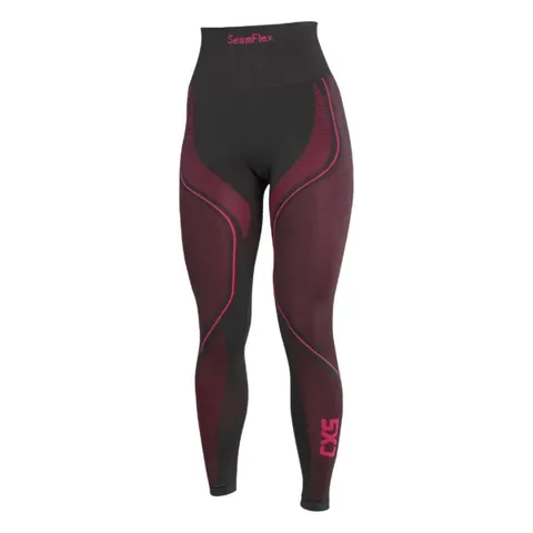 Spodky CXS SeamFlex LADY, funkční, dámské, černo-růžová