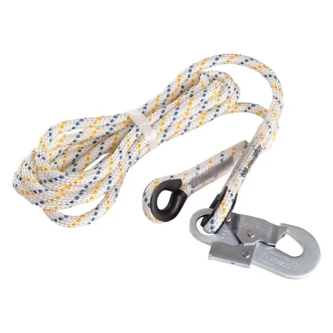 Pomocné lano LP 100 s karabinou, 5 m