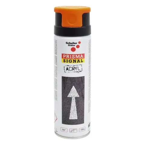 Značkovací sprej Schuller Prisma, signální, 500 ml, oranžová