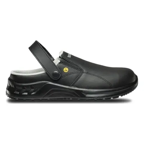 Bílá obuv BENNON SB ESD Slipper, černá