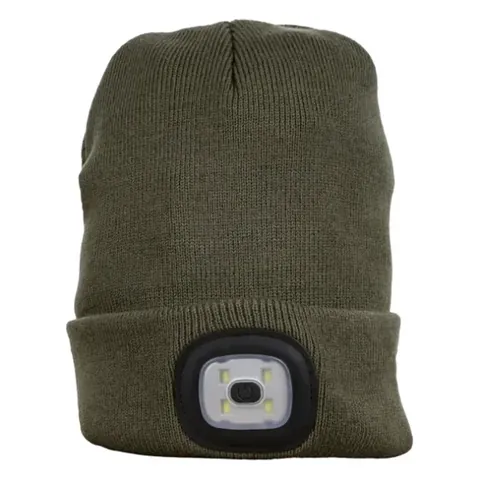 Čepice BENNON LUMOS USB LED, zelená