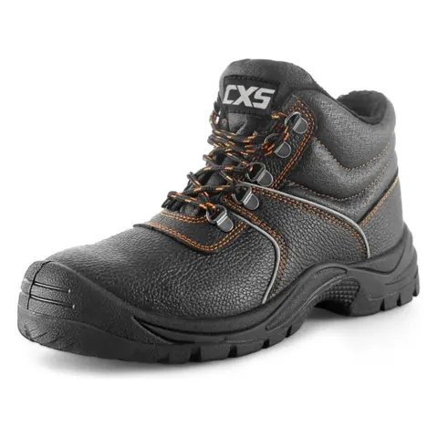 Kotníková obuv CXS STONE APATIT WINTER S3, zimní, černá