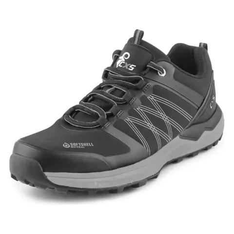 Softshellové polobotky CXS SPORT, černo-šedá