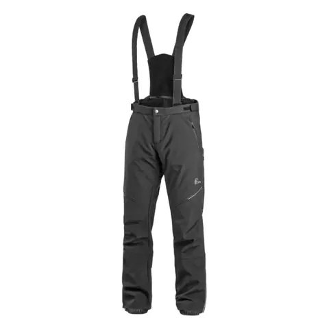 Kalhoty CXS TRENTON, zimní softshell, pánské, černá