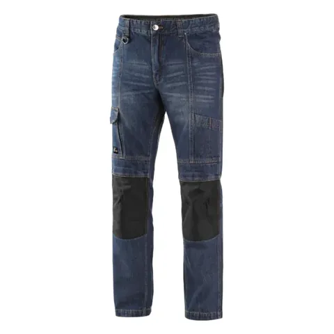 Kalhoty jeans CXS NIMES I, pánské, modro-černá