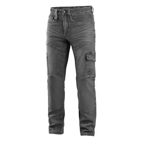 Kalhoty jeans CXS ALBI, pánské, šedá